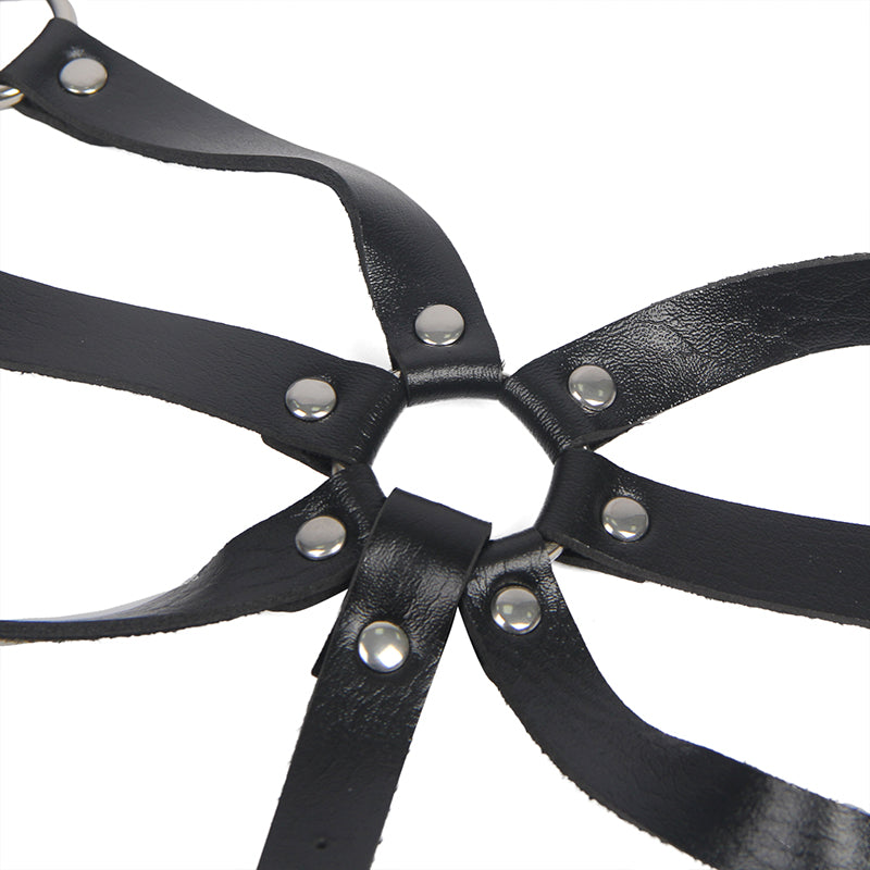 Nalgada Faux Leather Body Harness