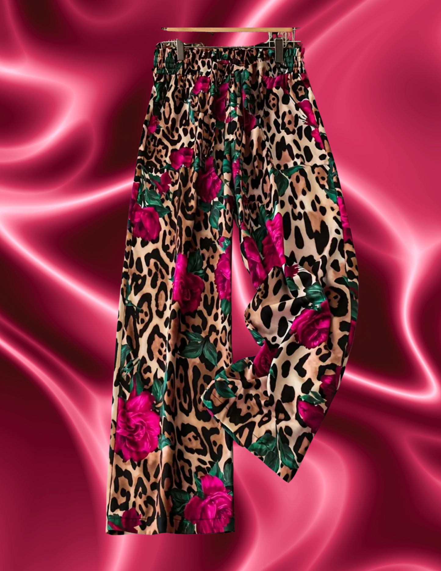 Dame Un Grrr Wide Leg Pijama Pant