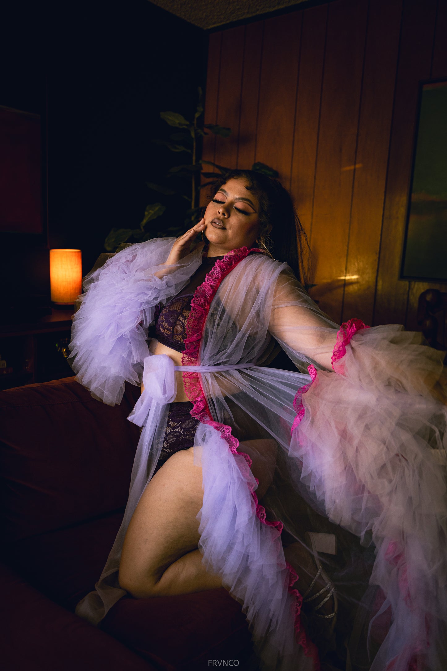 Reina Robe Lavender Sueños