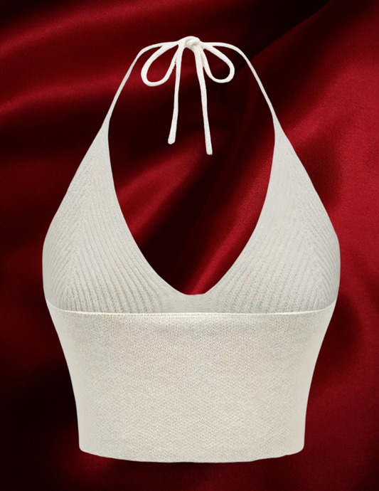 Brujita Knit Halter Bralette