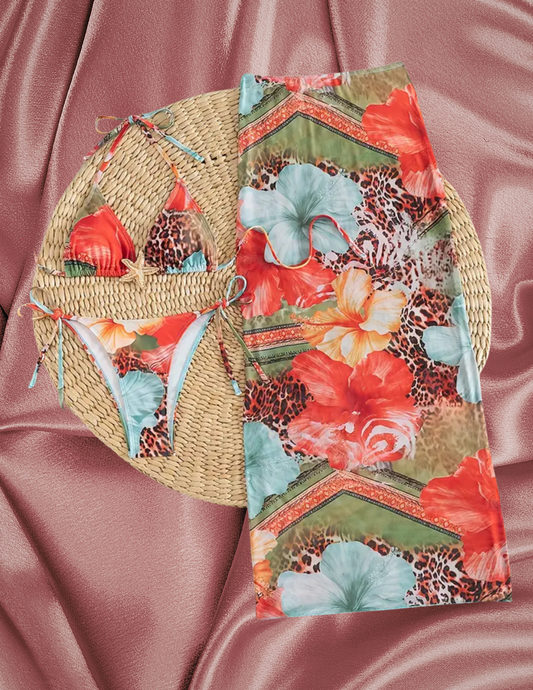 Sun Goddess 3pc Swim Set