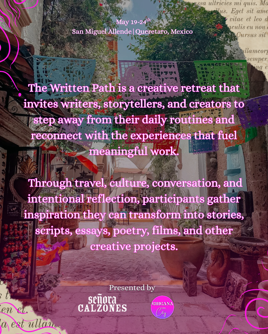 THE WRITTEN PATH Writers Retreat May 2027 San Miguel De Allende MX