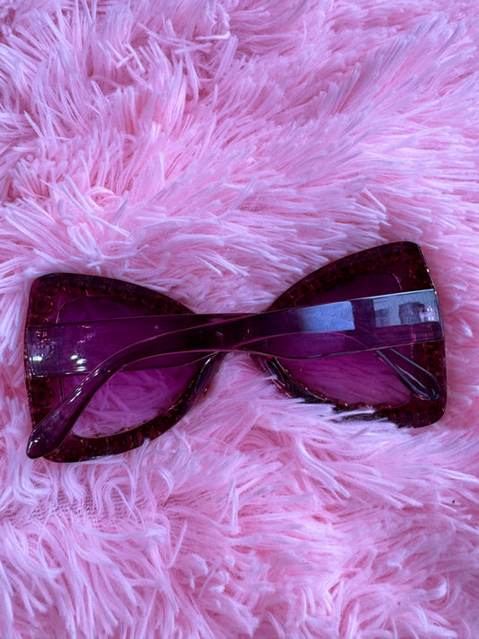 Purple princess sunglasses