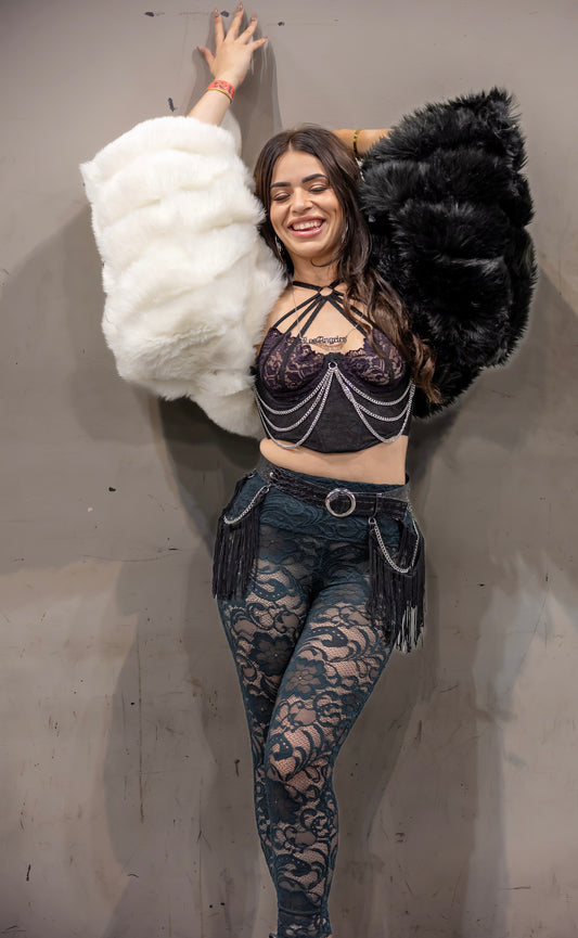 Black Widow Lace Leggings