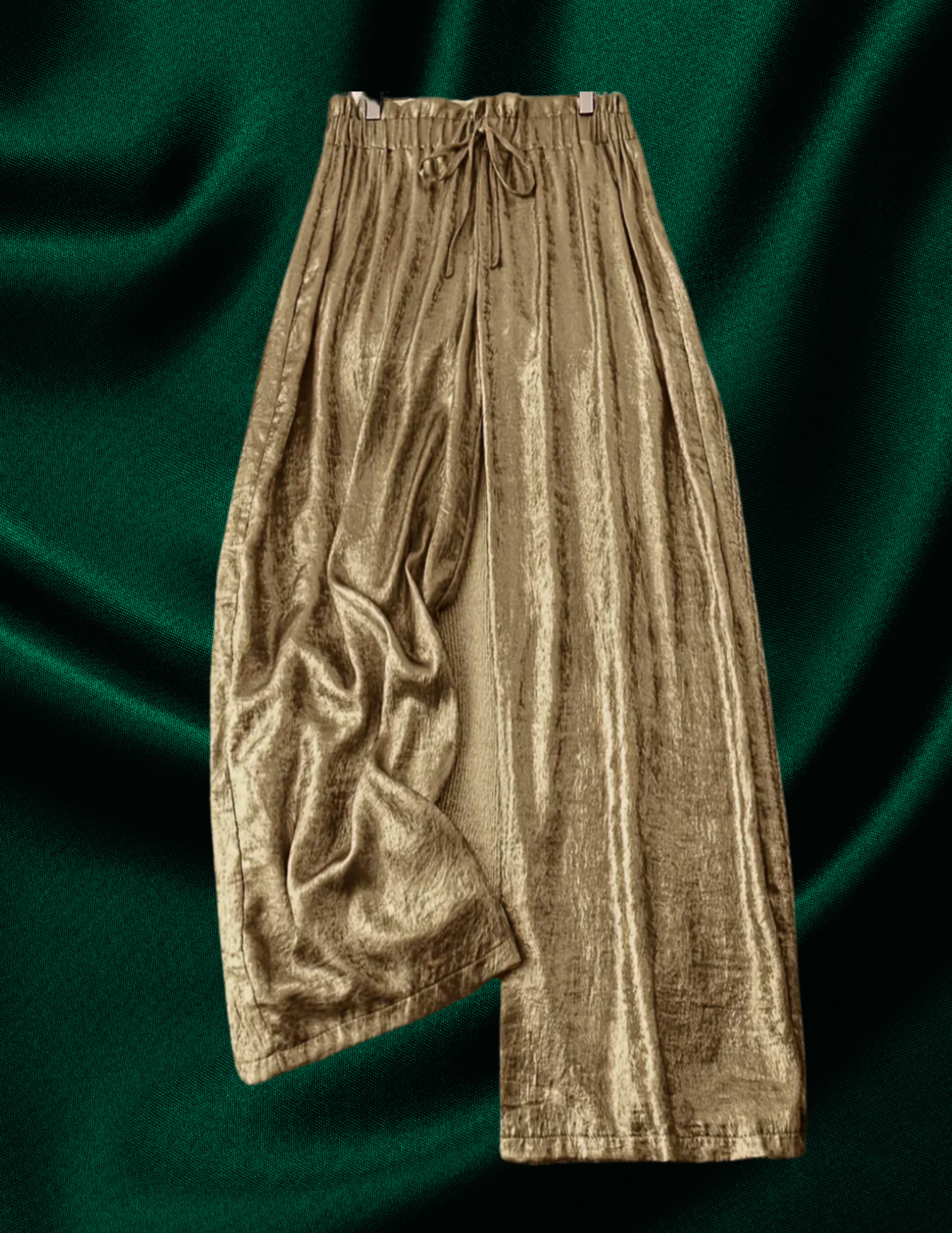 Golden Holiday Wide Leg Pant PREORDER