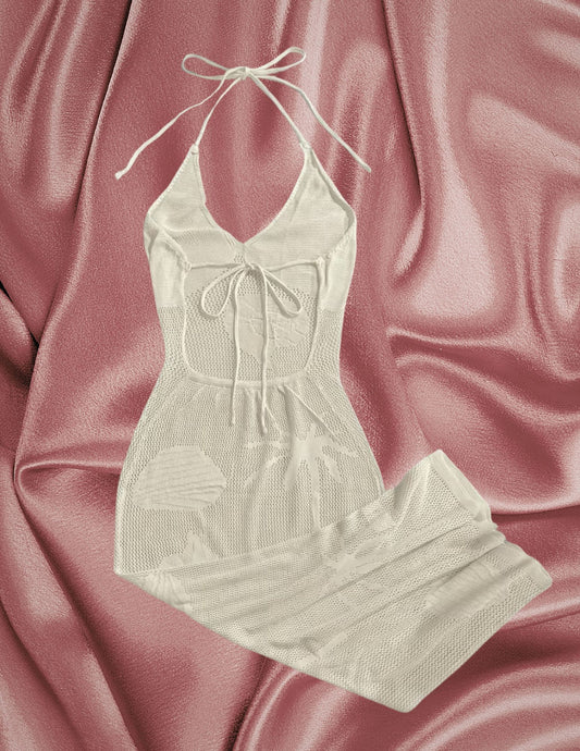 Tropicali Sheer crotchet Dress