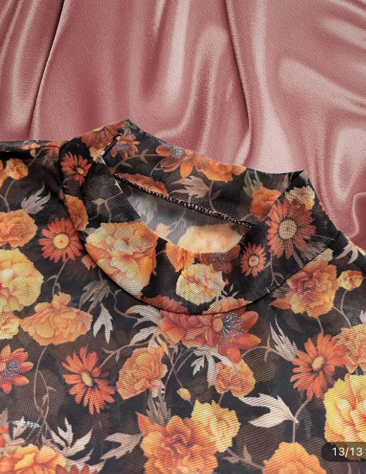 Cempasuchil Mesh Top Preorder