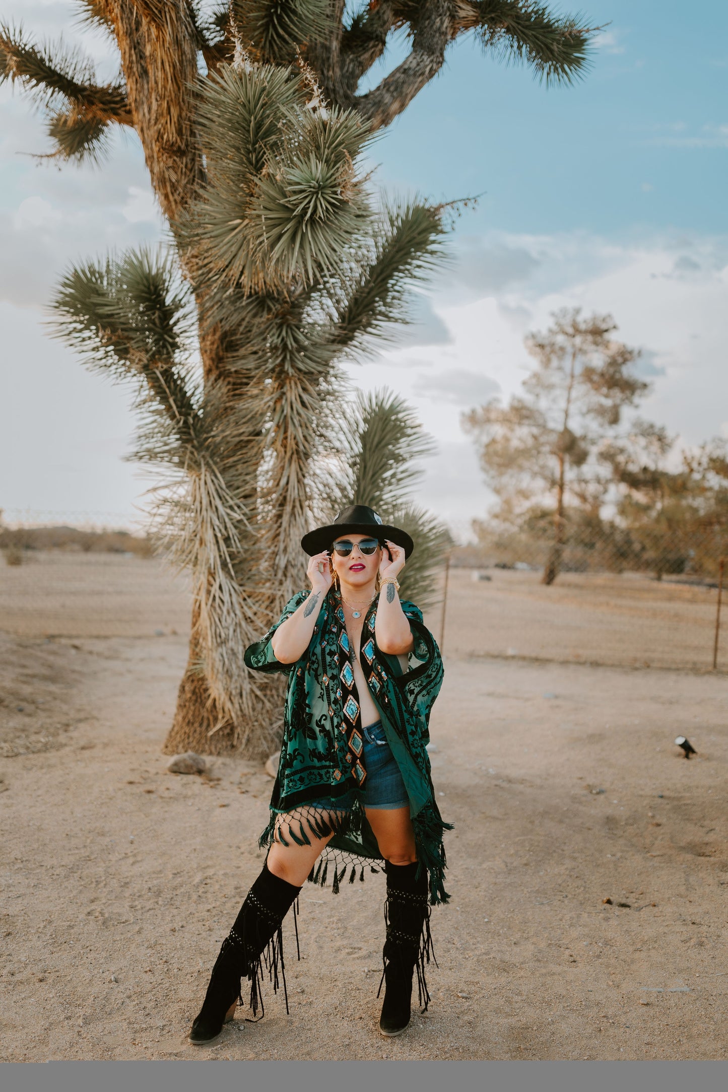 Bohemia Burnout Kimono