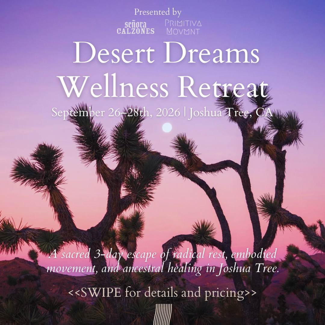 Sept 26-28th Desert Dreams Wellness Retreat Joshua Tree