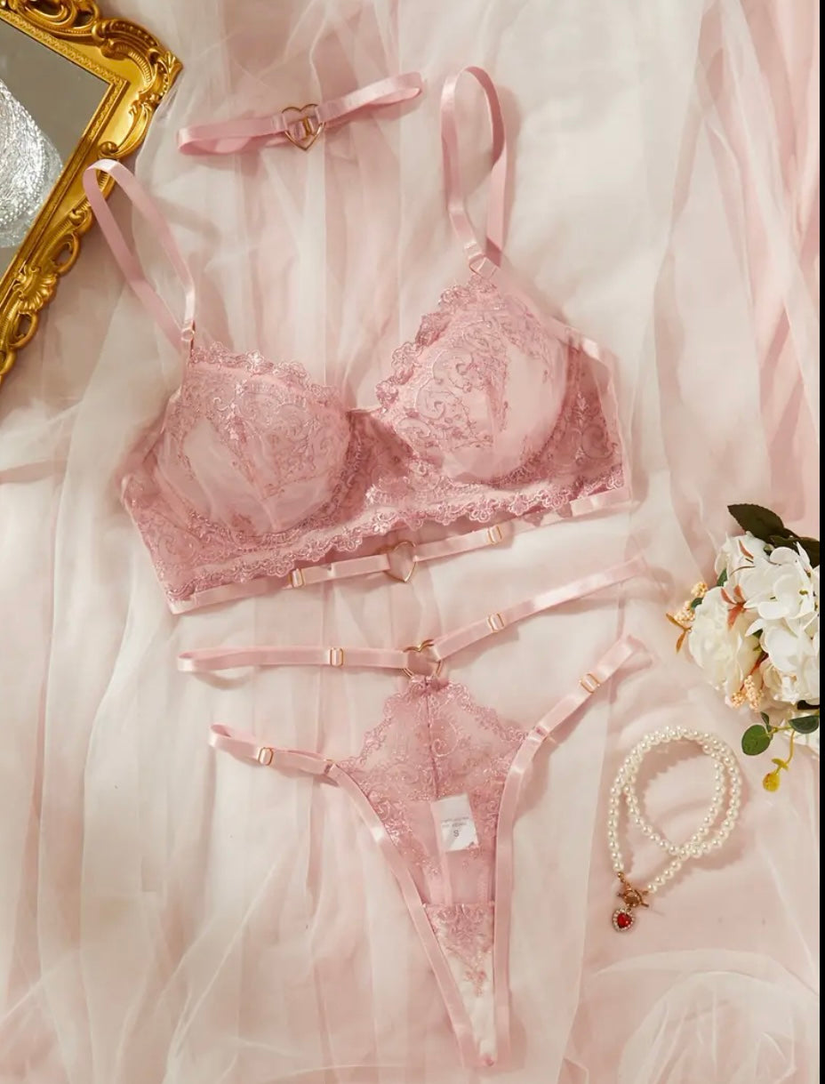 Pink Hearts 2pc set