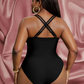 Chic Plus Size Swimsuit
