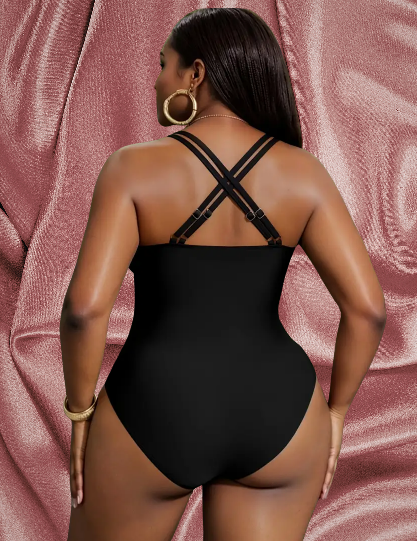 Chic Plus Size Swimsuit