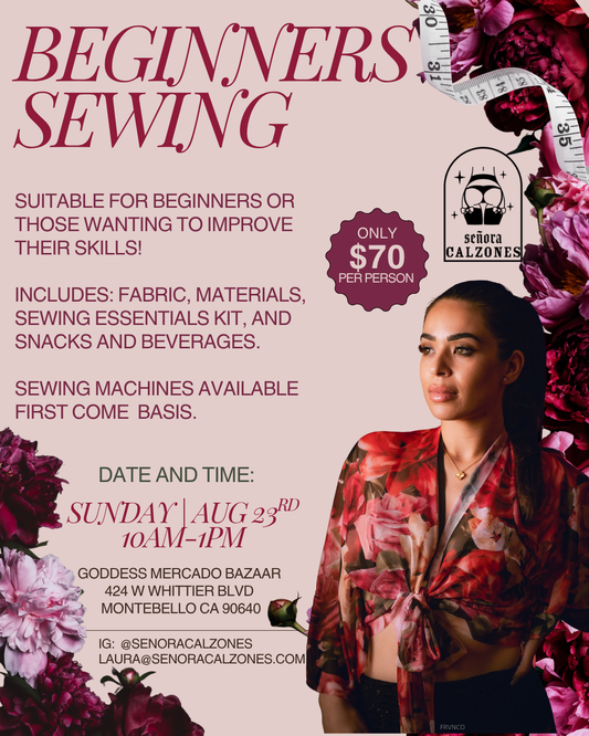 Aug Beginners Sewing: Drape top