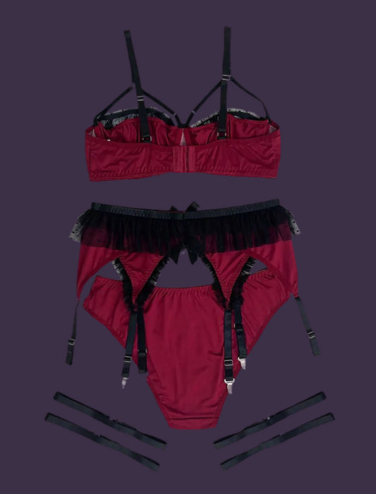 Blood Red Babe Set