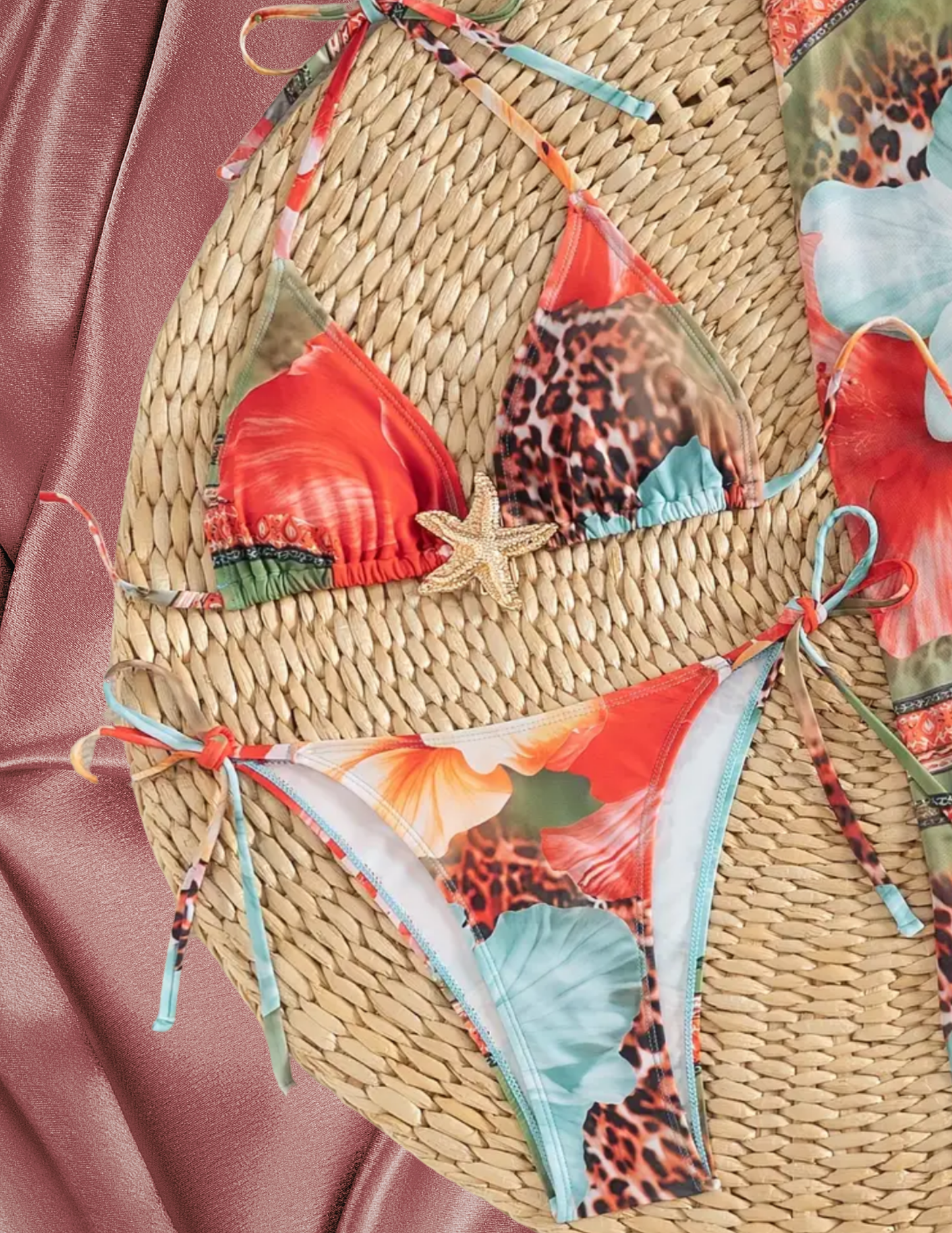 Sun Goddess 3pc Swim Set