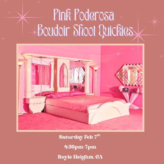 Feb 7th Pink Poderosa Boudoir Shoot Quickies