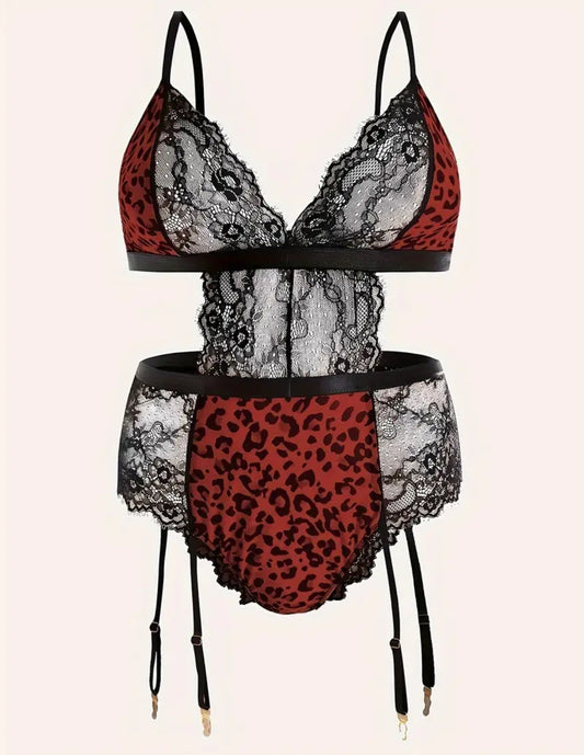 Red Cheetah Nighty