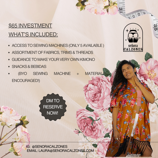 Beginners Sewing: Kimonos