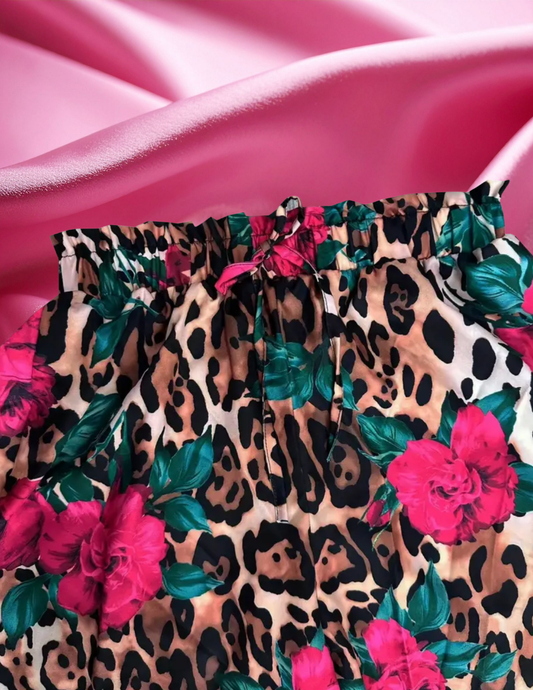 Dame Un Grrr Wide Leg Pijama Pant