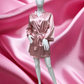 Pink Ancestors Satin Robe