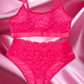 Besos Pink Plus Size 2pc set