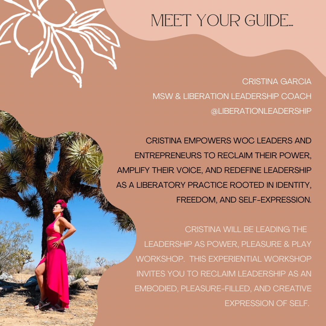Jan 24th-26th Soft Power: A Retreat for Mujeres Who Lead with Desire | Pismo Beach, CA