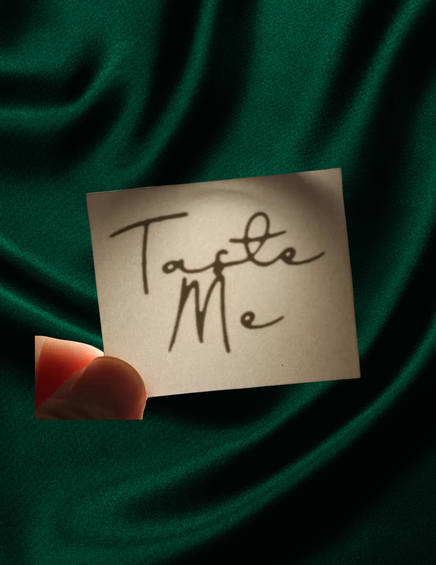 Taste Me Temporary Tattoo