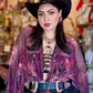 Dark Femme Mariposa Wrap Top