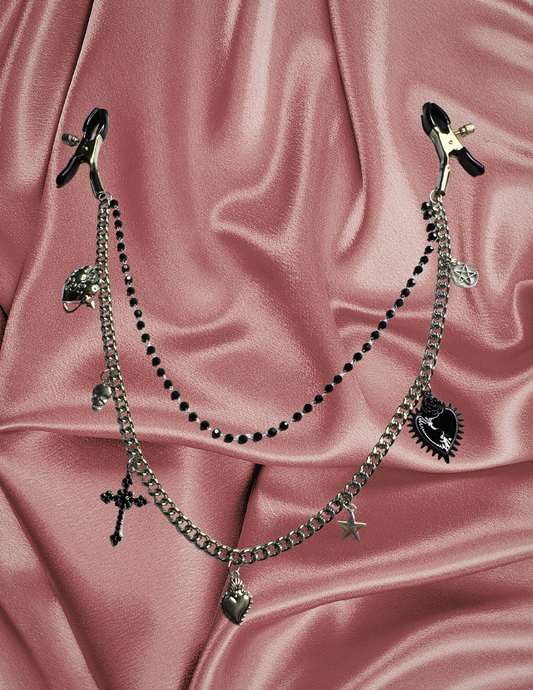 Dom Chain Nipple Clamps