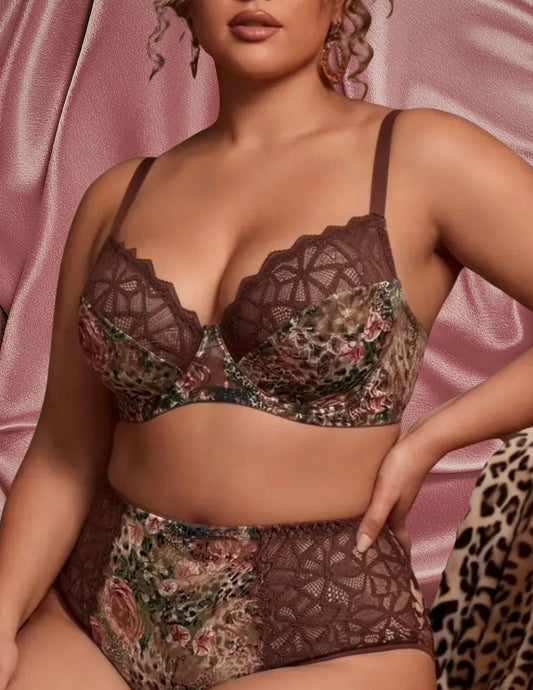Cafesito Plus Size 2pc set