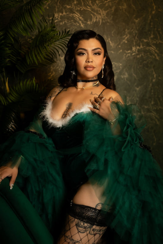 Reina Robe Emerald