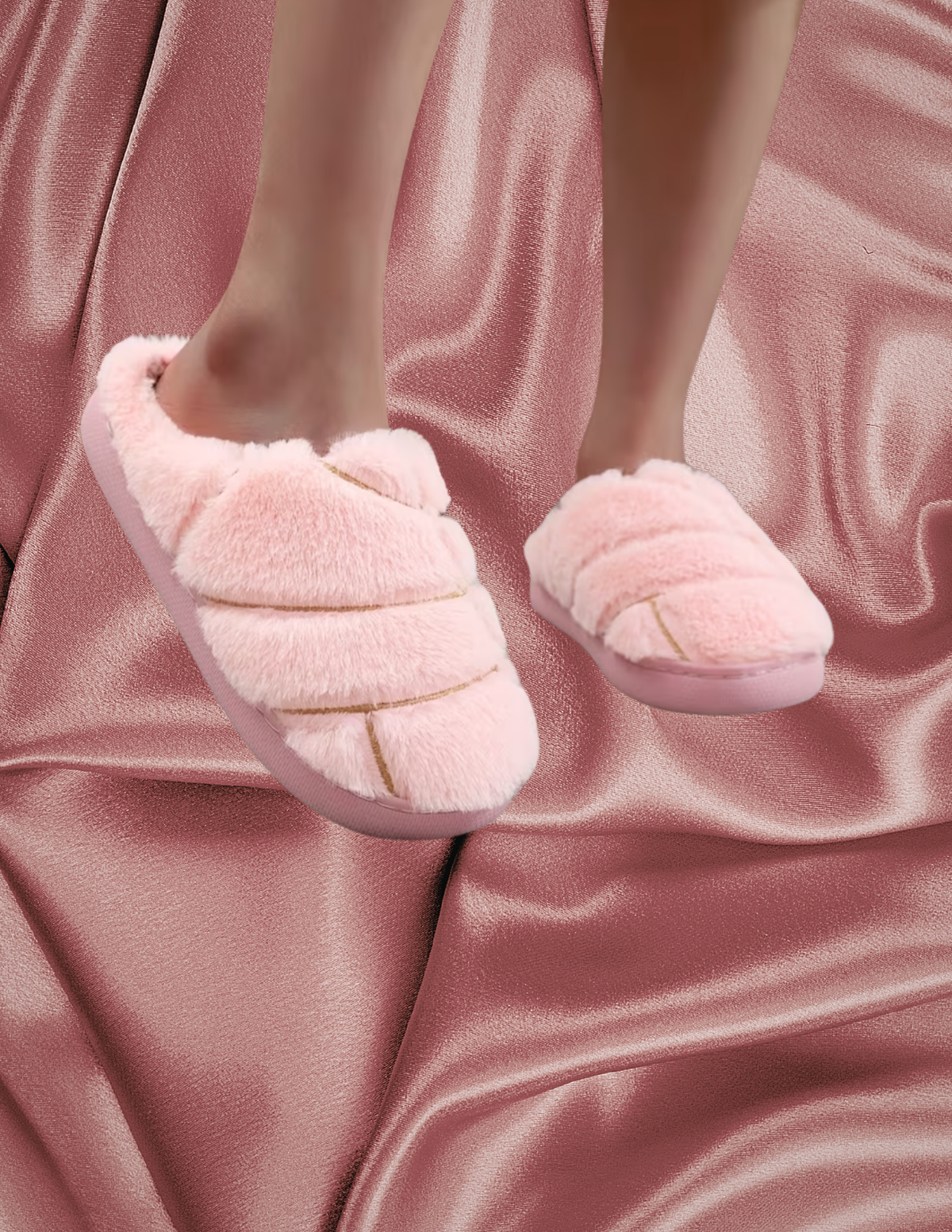Pink Concha Pantuflas Preorder
