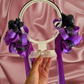Black Skull Flower Crown