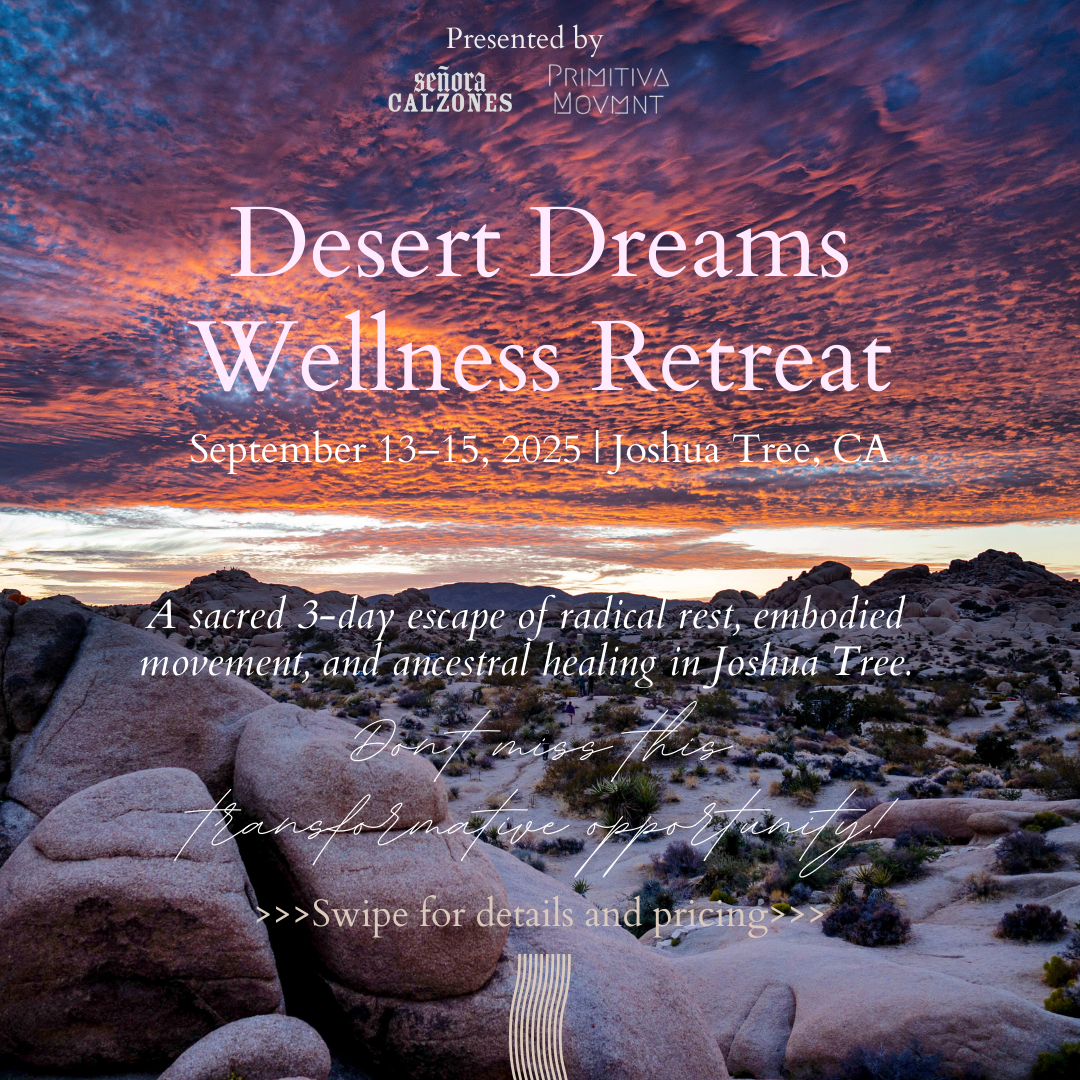 Sept 13-15 Desert Dreams Wellness Retreat Joshua Tree