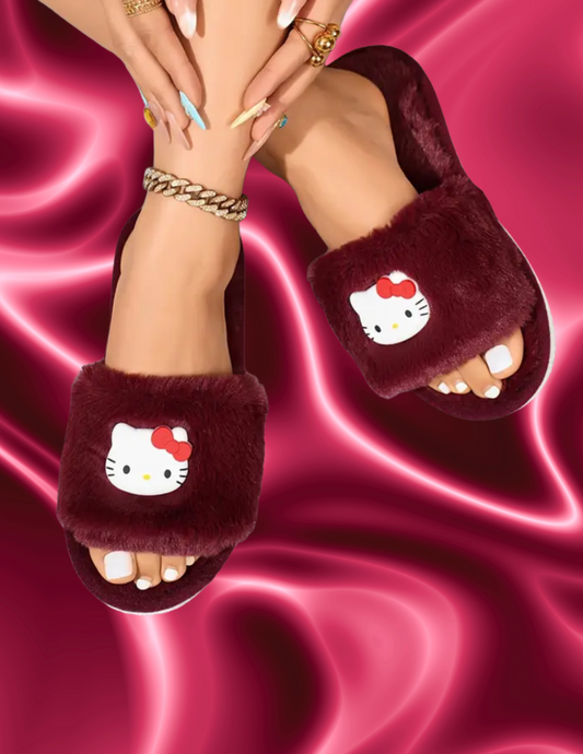 Kitty slippers