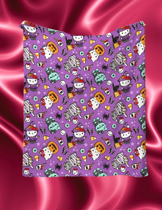 Spooky Kitty Blanket